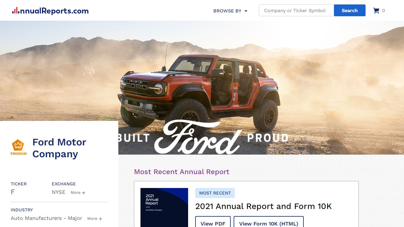 Ford Motor Company - AnnualReports.com